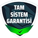 Tüm Sistemin Garanti Altında
