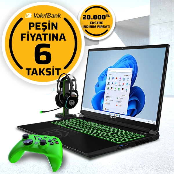 VakıfBank Peşin Fiyatına 6 Aya Varan Taksit ve 20.000 TL Ekstre İndirimi*
