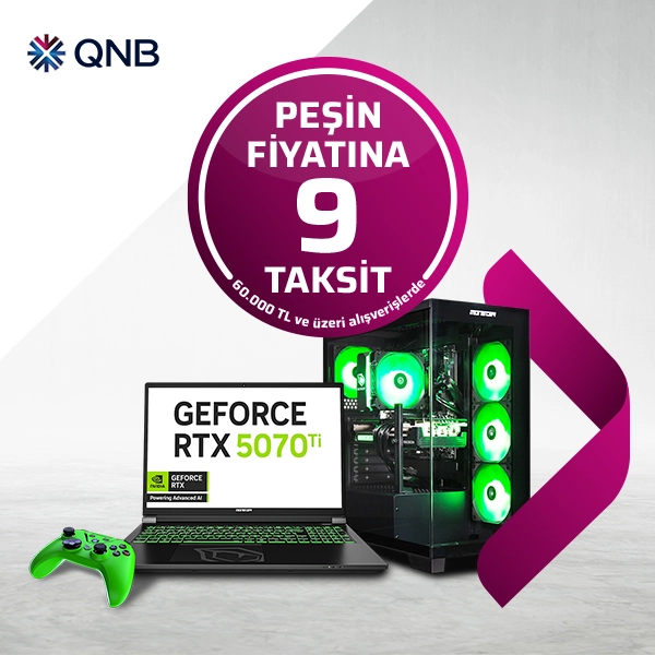 QNB Alışverişlerinizde Peşin Fiyatına 9 Taksit Fırsatı!*