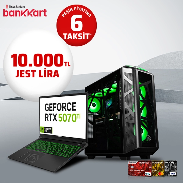 Ziraat Bankkart Tüm Alışverişlerinizde Peşin Fiyatına 6'ya Varan Taksit!