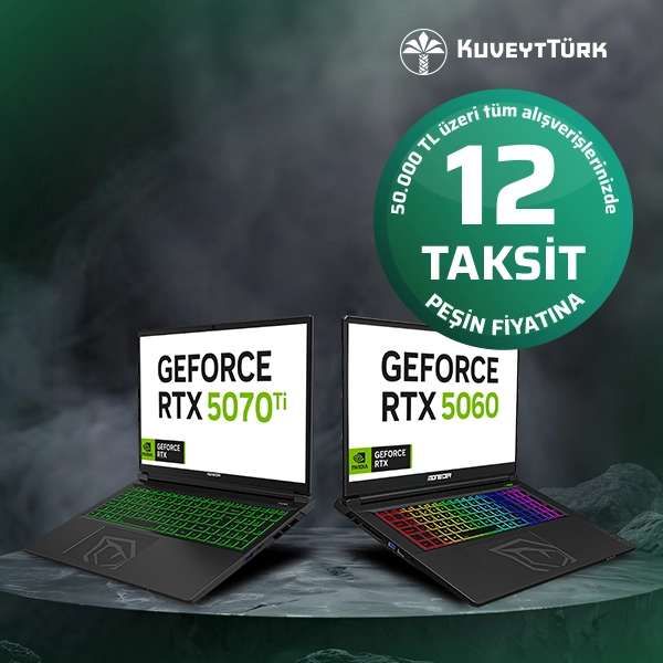 Kuveyttürk 50.000 TL Üzeri Alışverişlerinizde Peşin Fiyatına 12 Taksit!