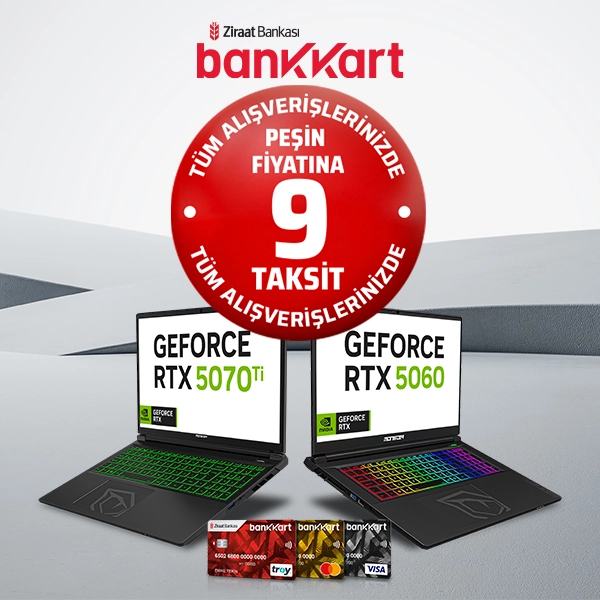 Ziraat Bankkart Tüm Alışverişlerinizde Peşin Fiyatına 9 Taksit!
