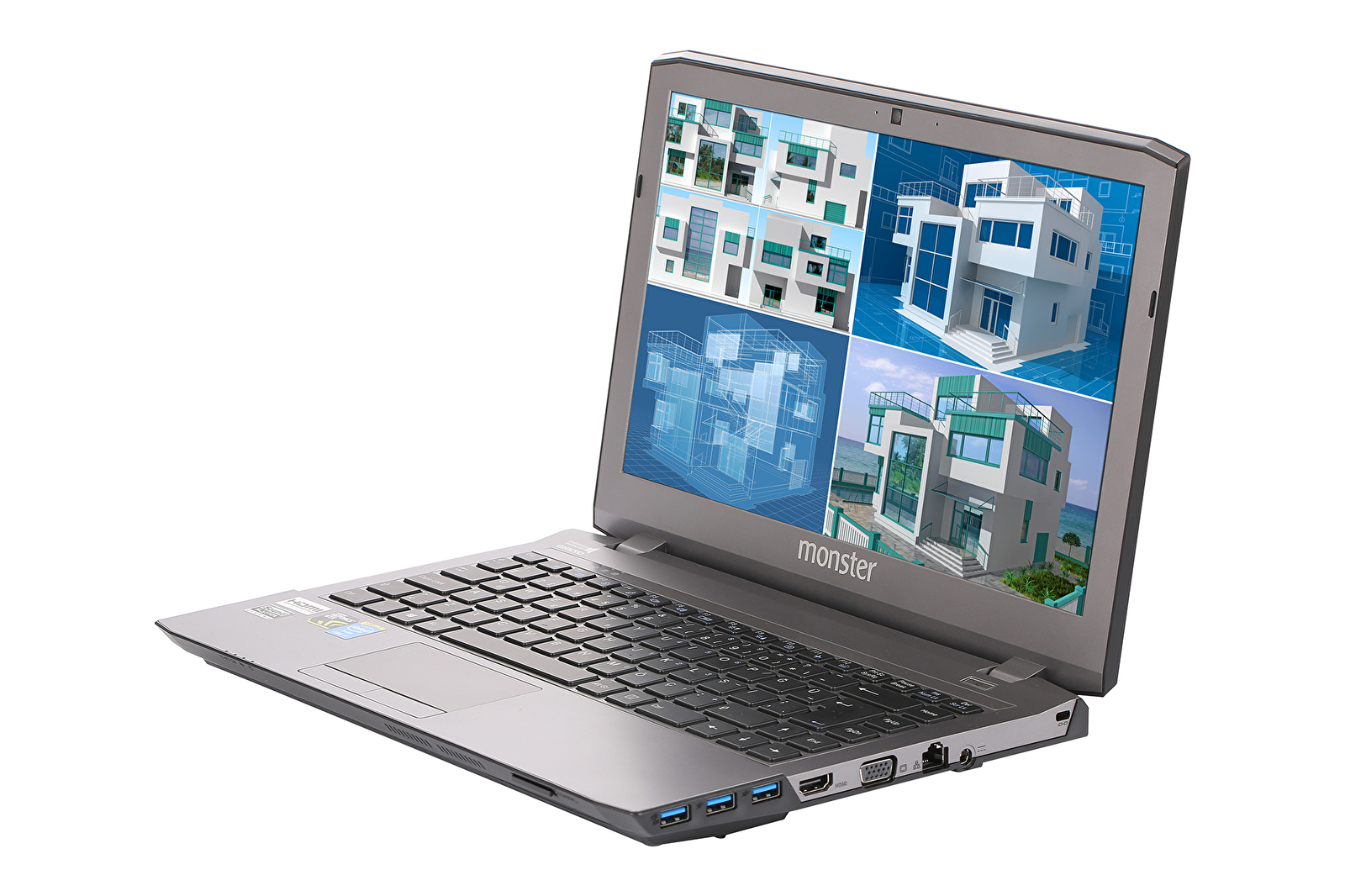 MONSTER® HUMA H3 V1.1.1 13.3" 12614