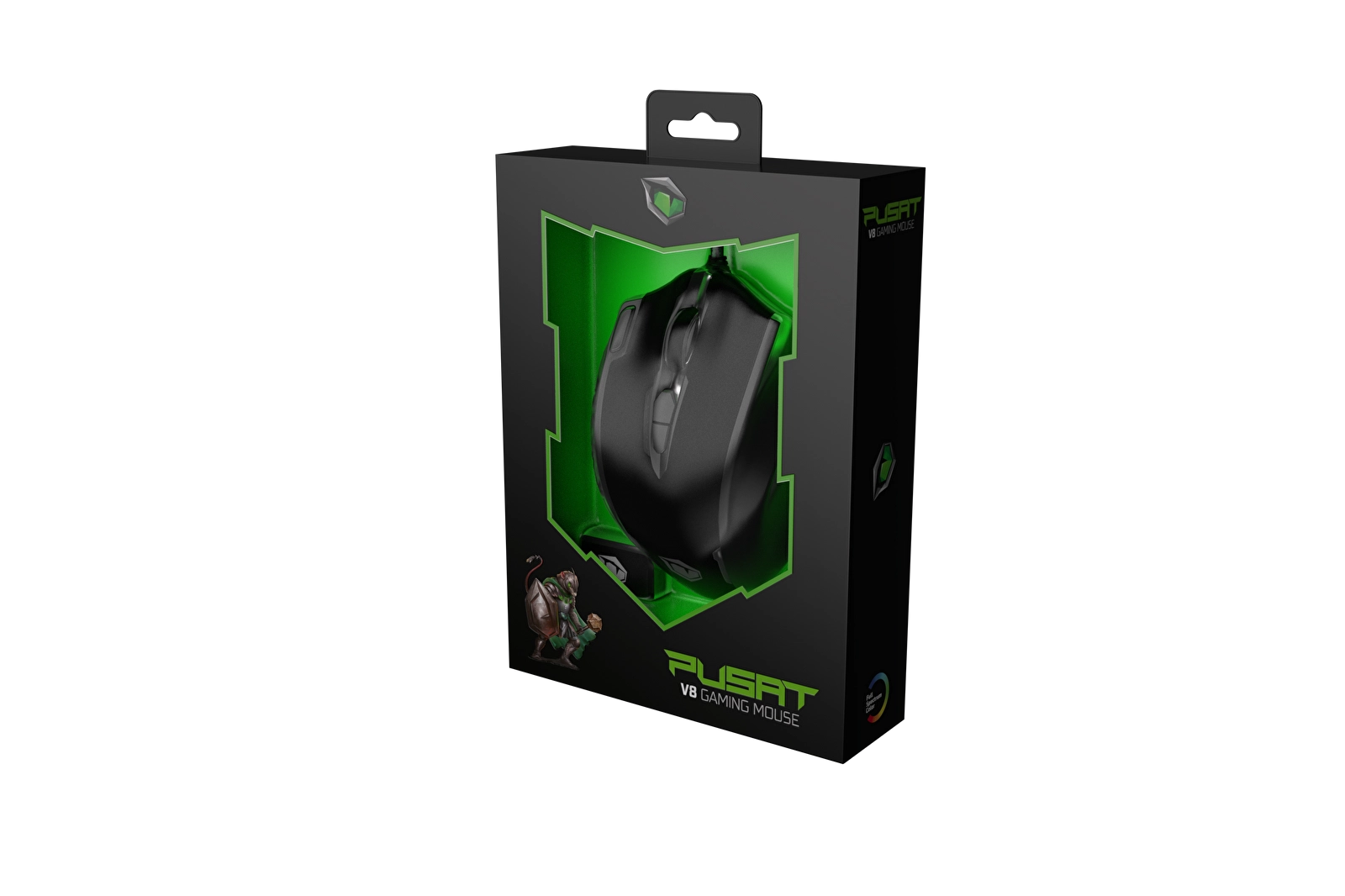 Pusat V8 MMO Oyuncu Mouse 23378