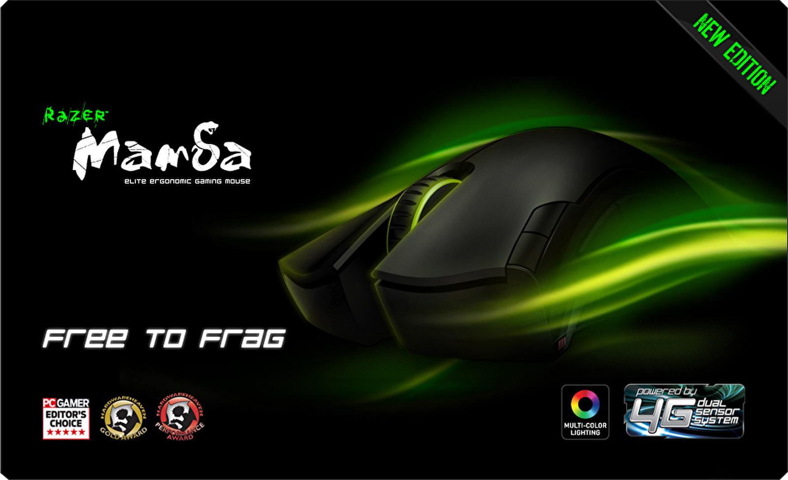 RAZER MAMBA 2012 WIRELESS ELIT MOUSE 24625