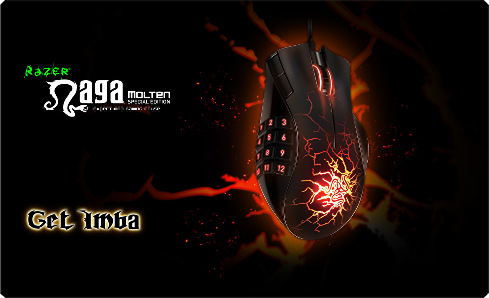 RAZER NAGA MOLTEN EDITION MOUSE 24652