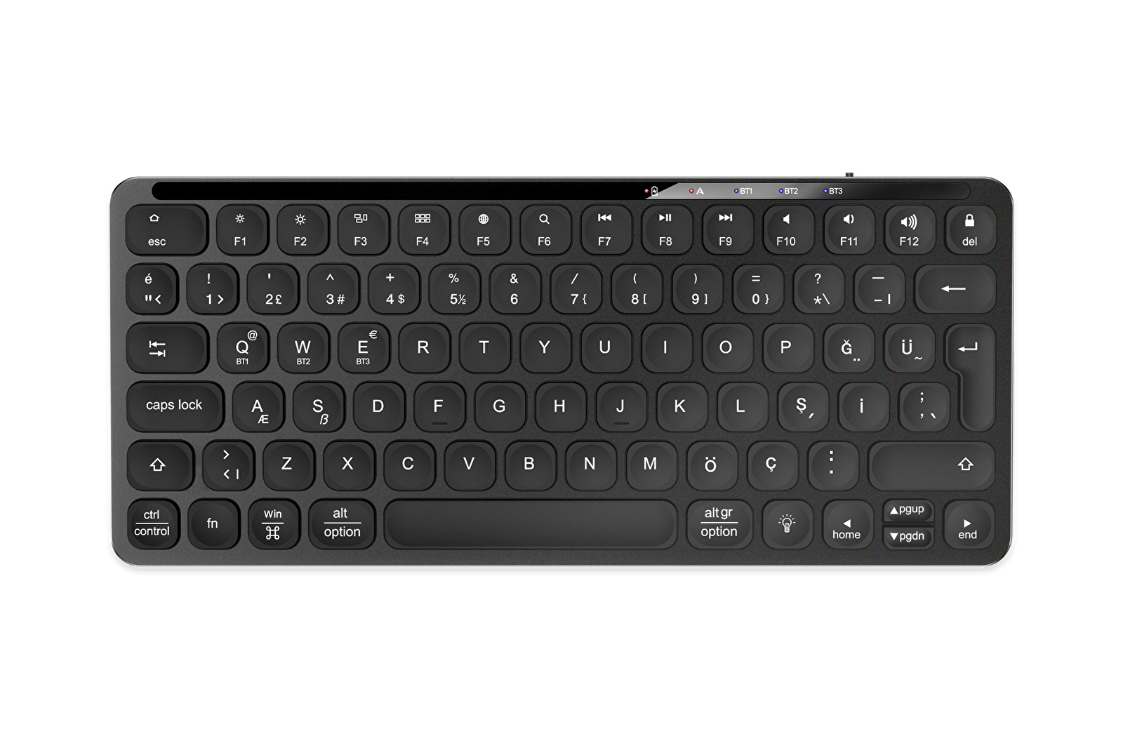 Pusat Business Pro Mini Bluetooth Kablosuz Klavye Siyah 23804