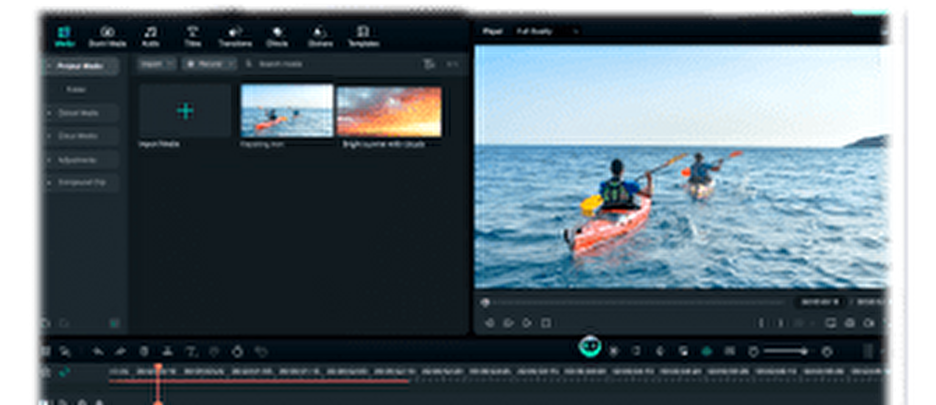 Wondershare Filmora yapay zeka yardımı