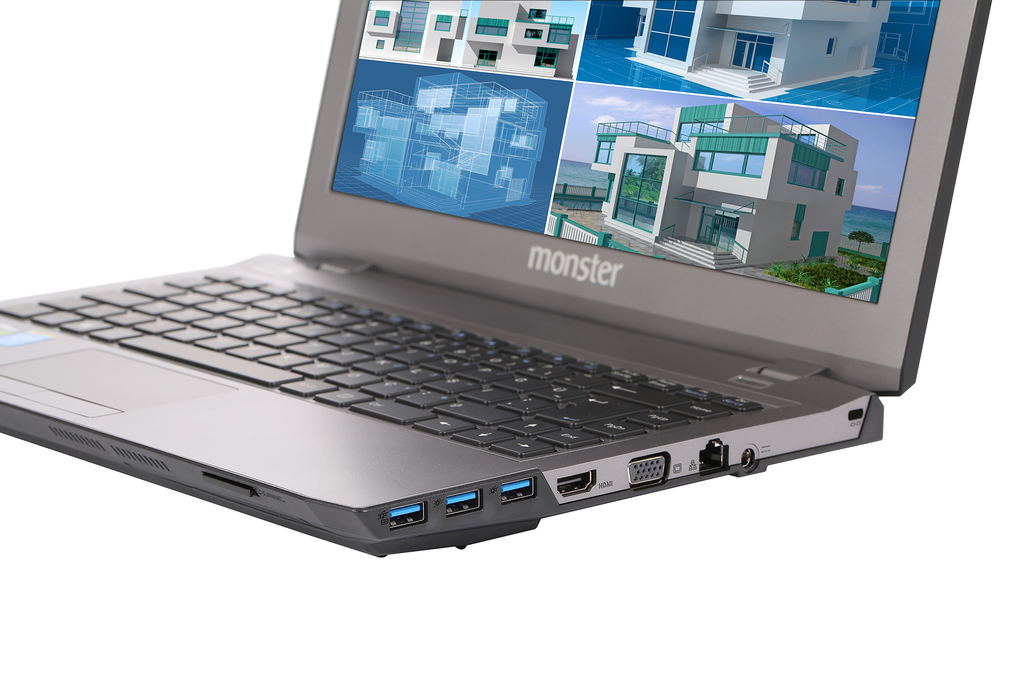 MONSTER® HUMA H3 V1.1.1 13.3" 12638
