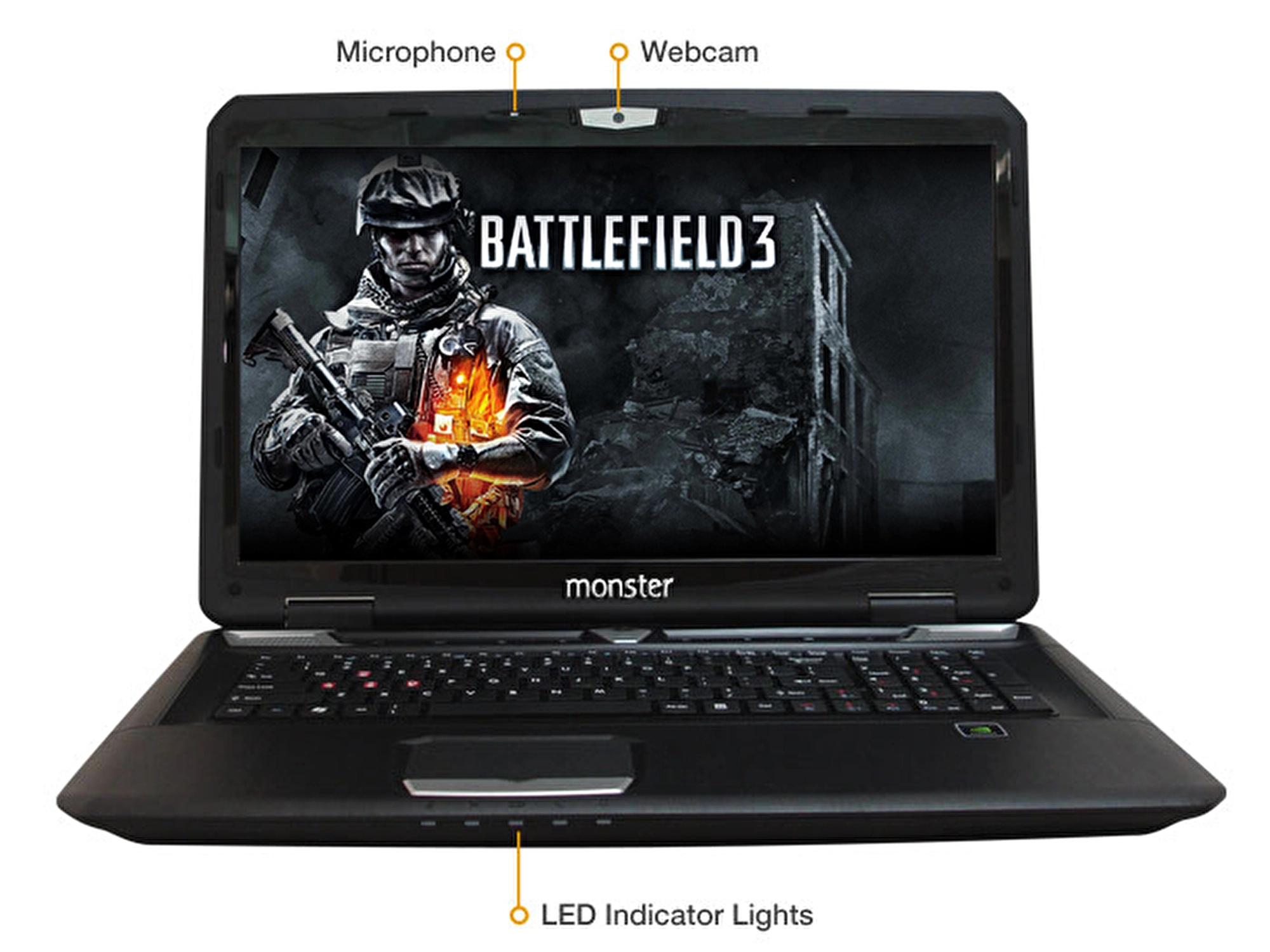 MONSTER® Q63MS-176260 17.3" 8690