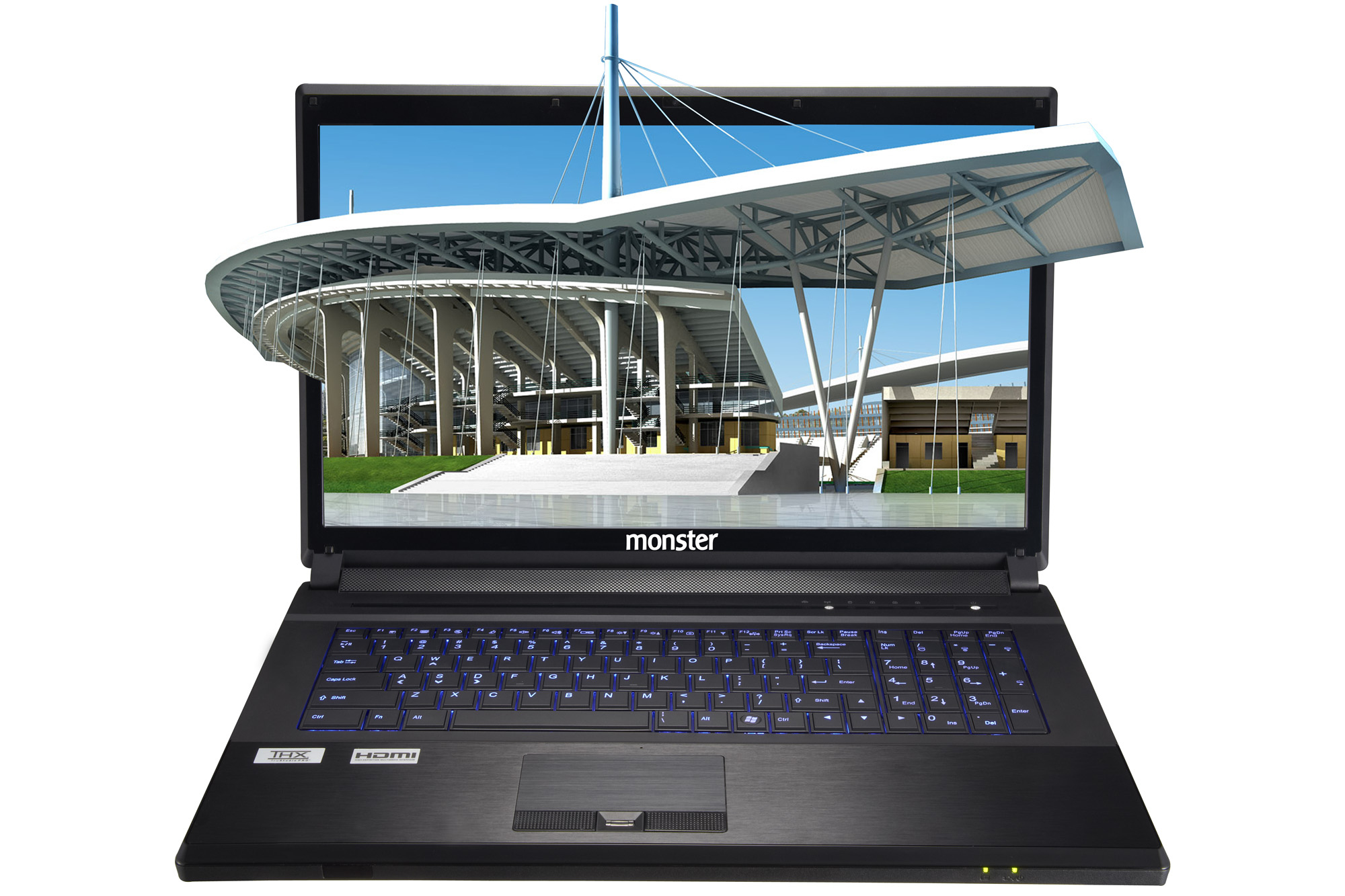 MONSTER® Q63P170EM-WS01 17.3" 8587