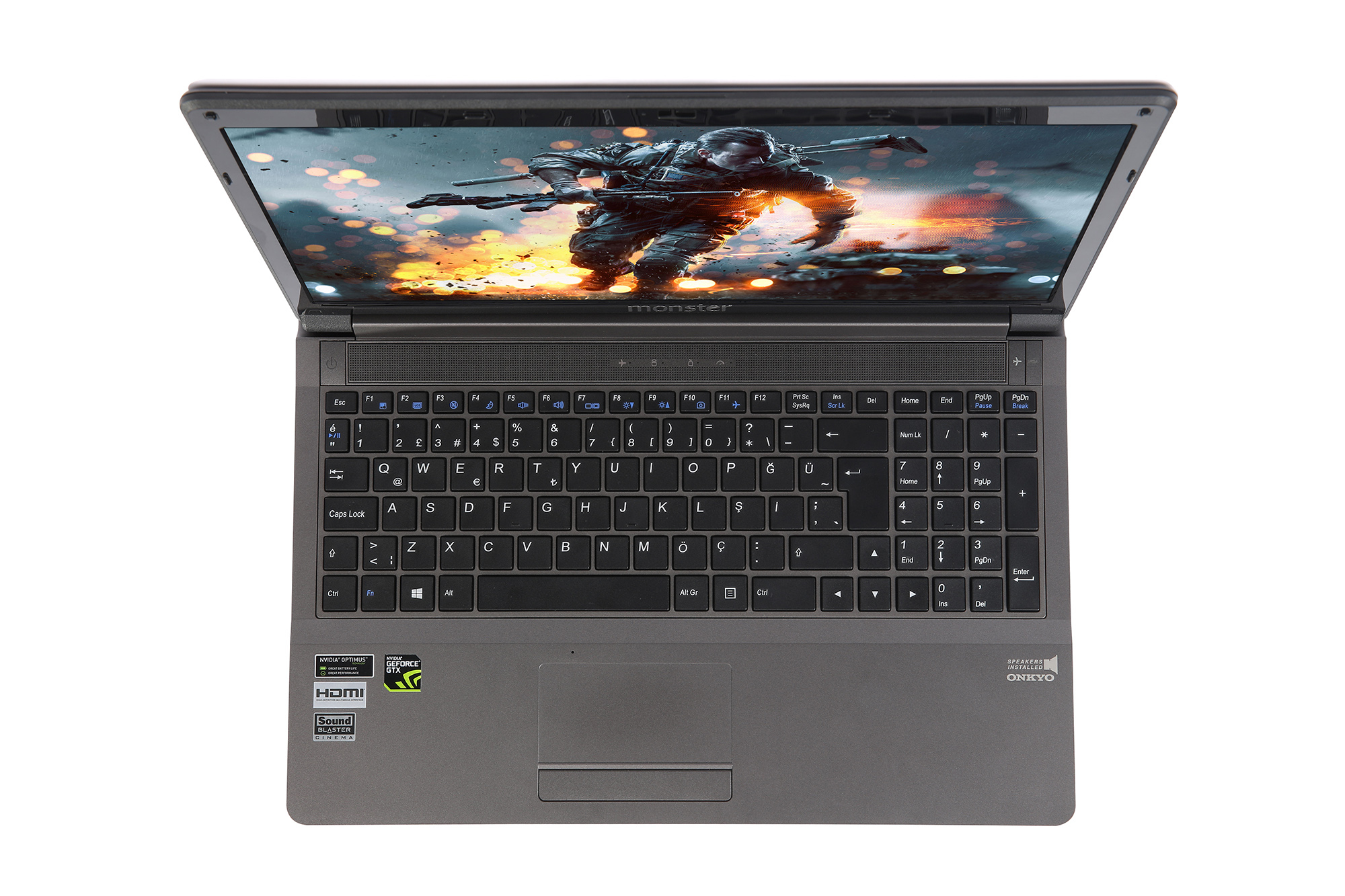 MONSTER® Q47W350SKQ03 15.6" 10305