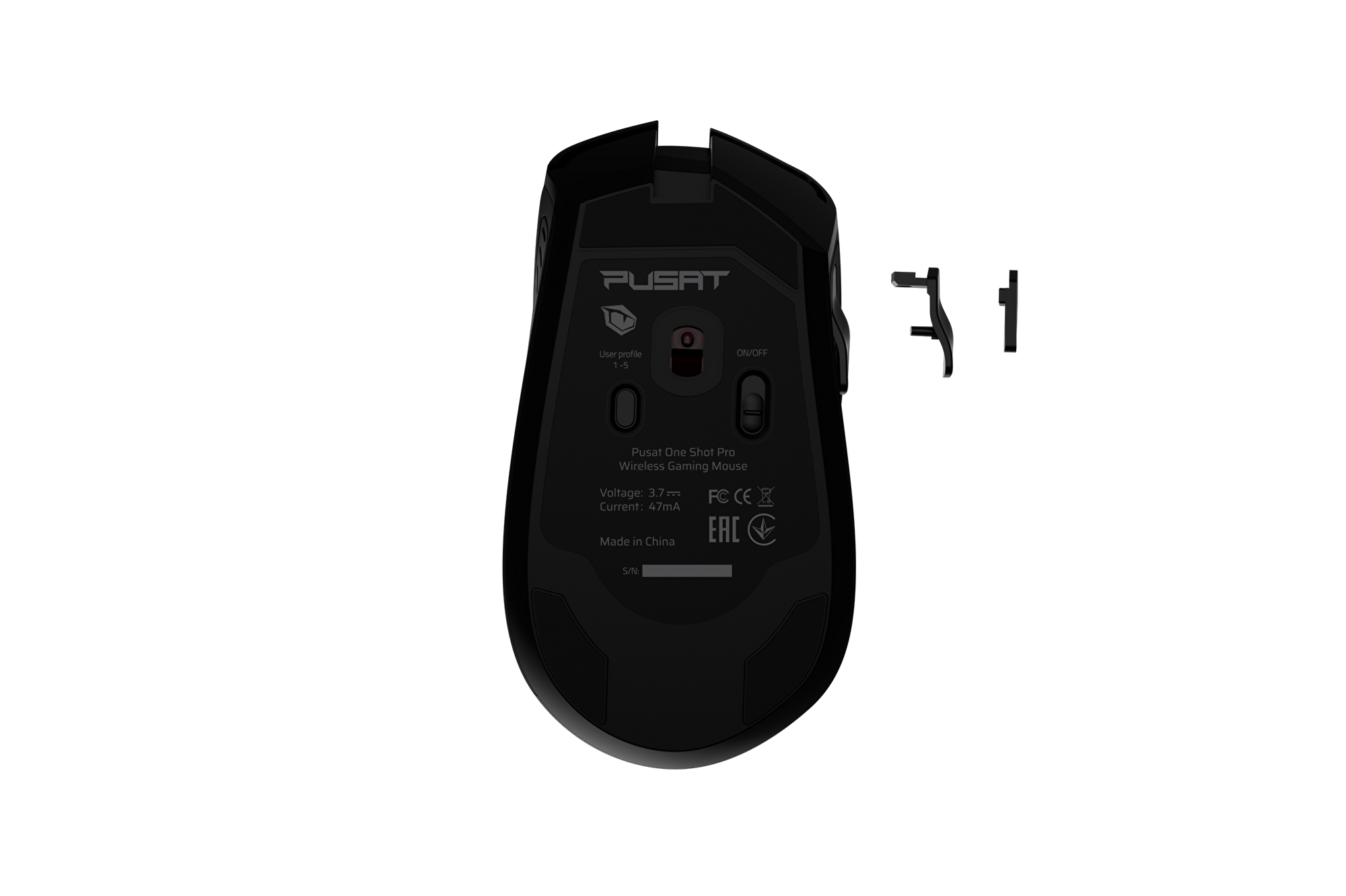 Pusat One Shot Pro Kablosuz Oyuncu Mouse 23384