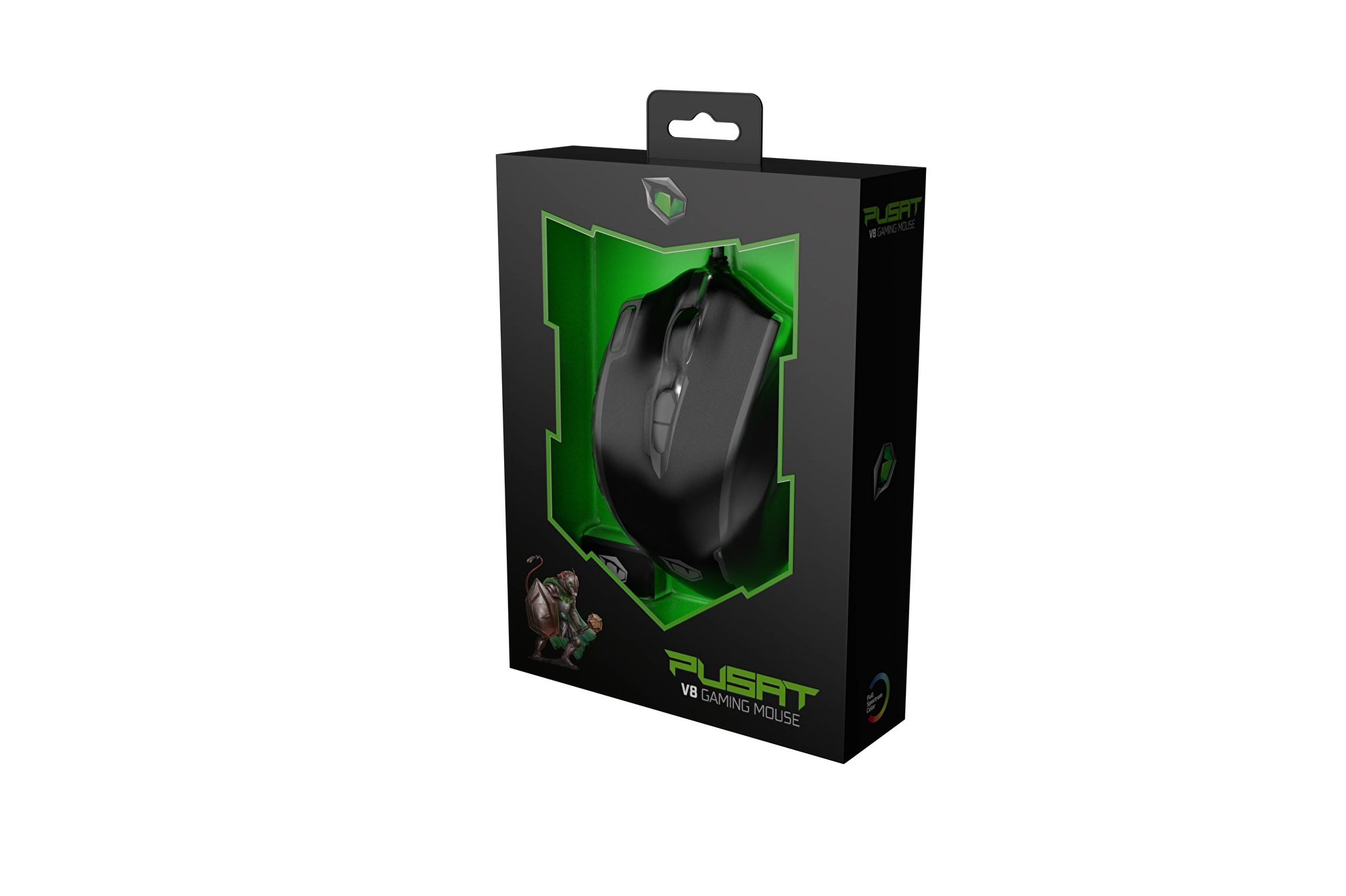 Pusat V8 MMO Oyuncu Mouse 23378