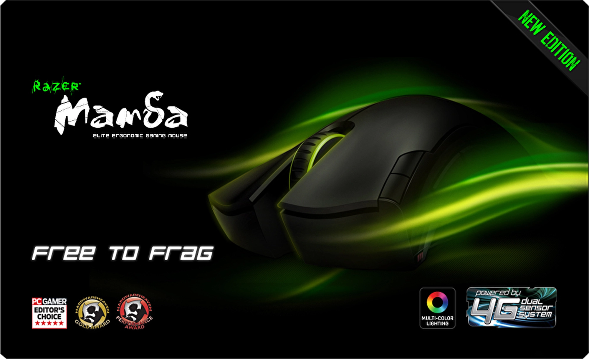 RAZER MAMBA 2012 WIRELESS ELIT MOUSE 24625