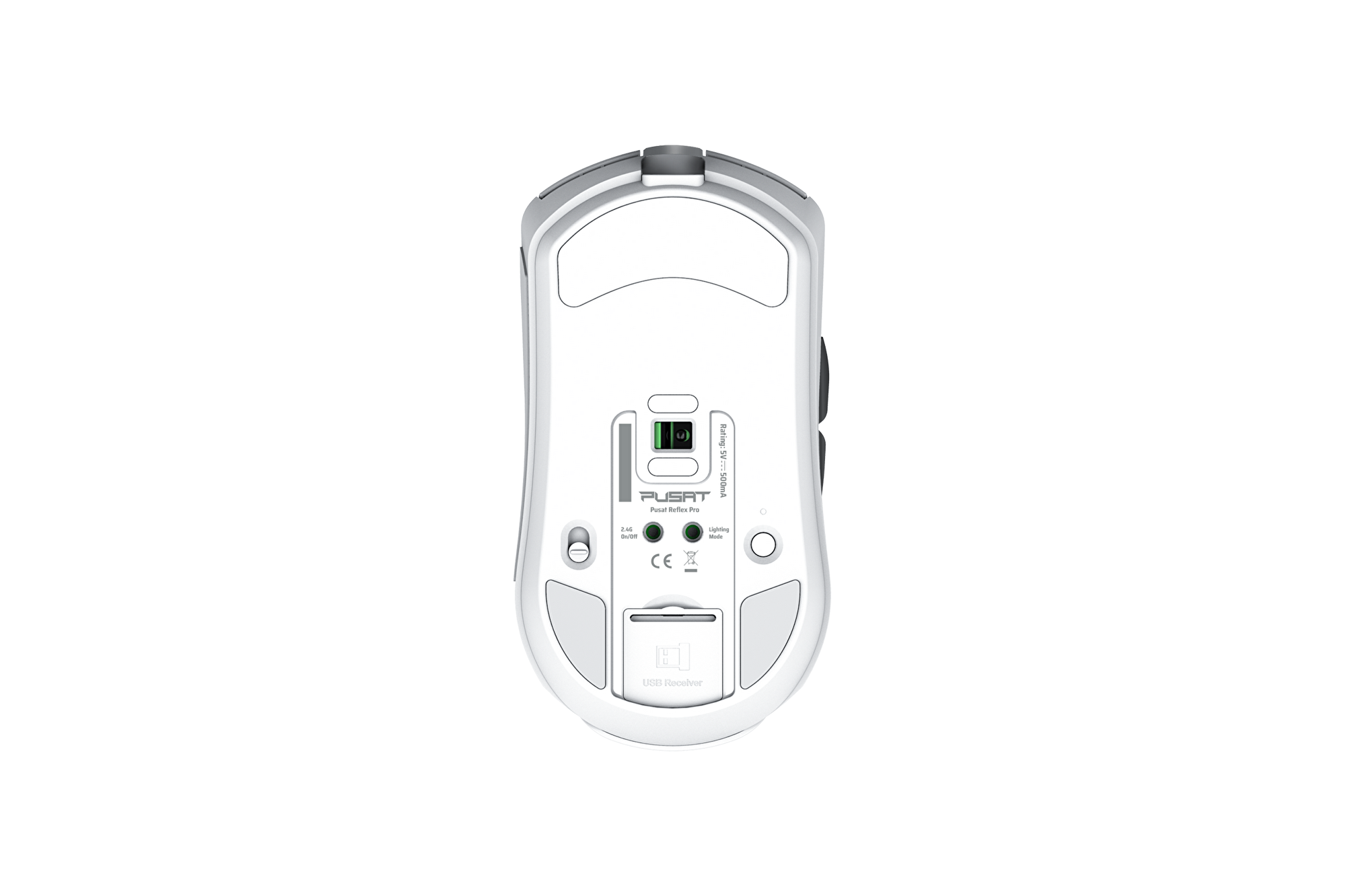 Pusat Reflex Pro Kablosuz Oyuncu Mouse (Beyaz) 26377
