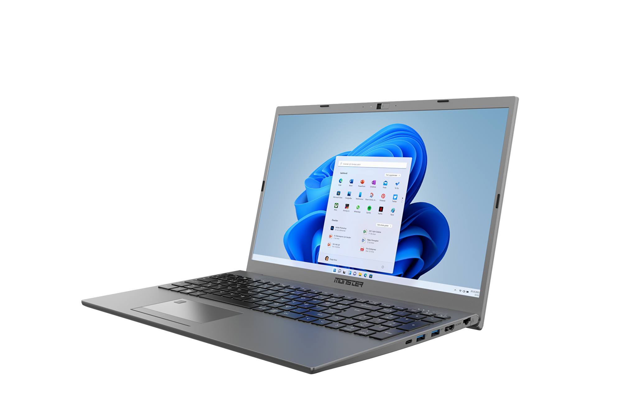Huma H5 V4.1.13 15,6" İş Bilgisayarı - Gümüş 25963
