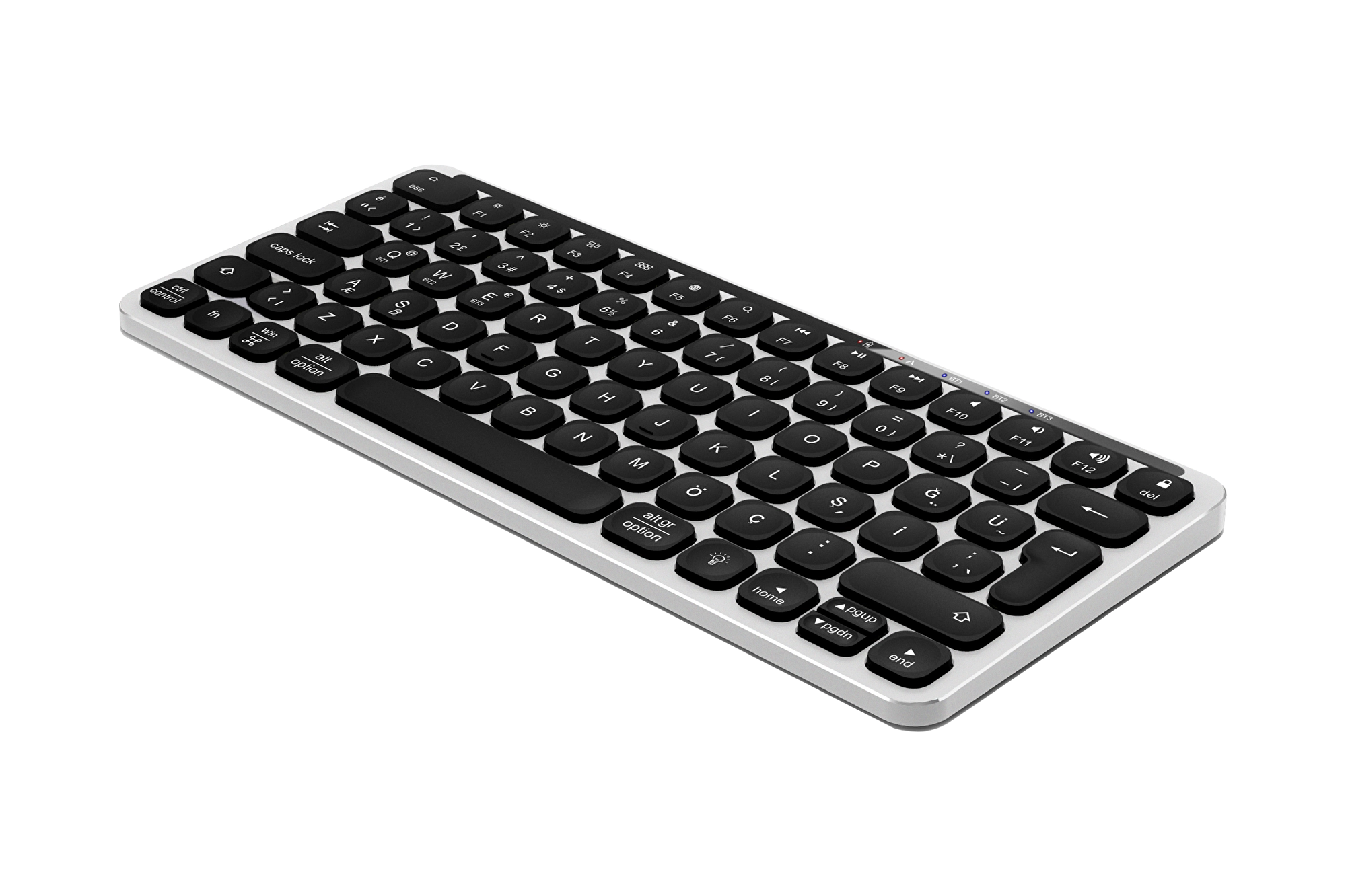 Pusat Business Pro Mini Bluetooth Kablosuz Klavye Gri 23820