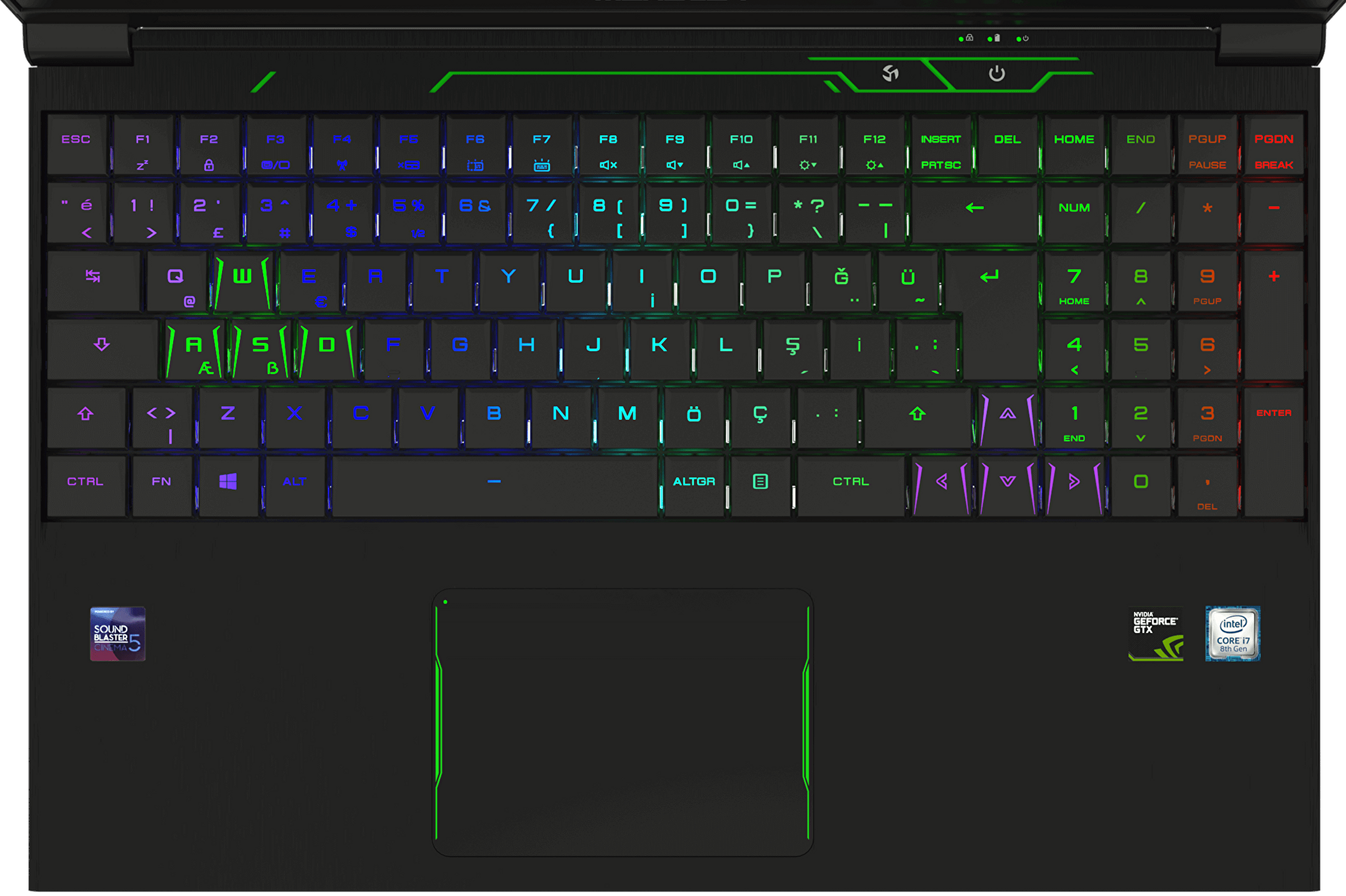 Tulpar T5 V18.1 15.6" Gaming Laptop 17976