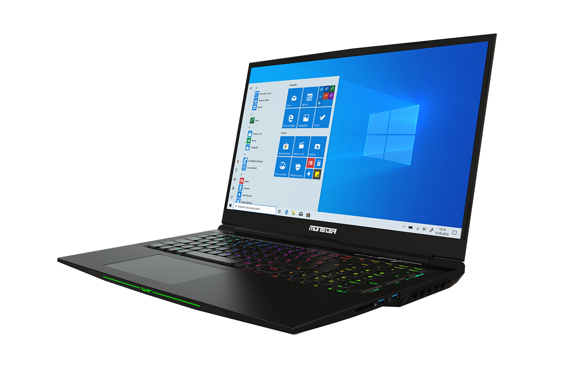Tulpar T7 V19.7.1 17,3" Oyun Bilgisayarı 22216