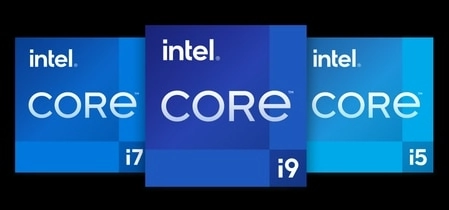 Intel Core i7, i9, i5