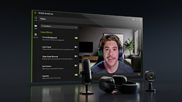 NVIDIA Broadcast uygulaması